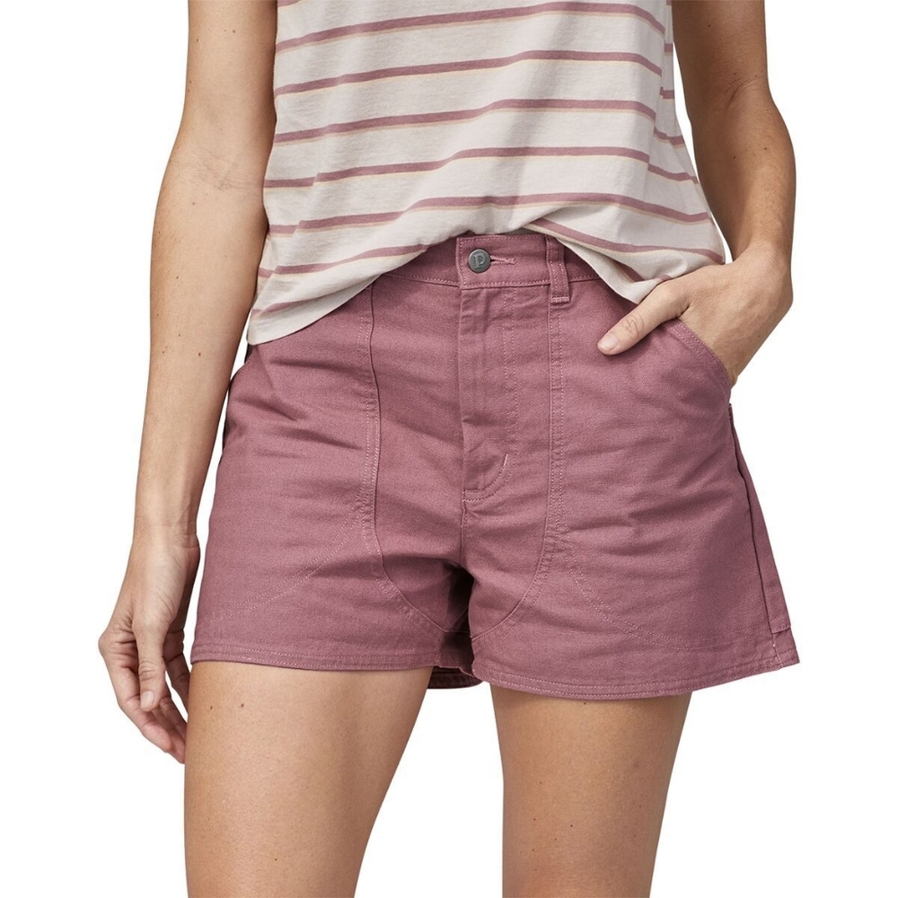 Patagonia Stand Up Shorts In Evening Mauve Size 4